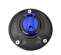 Fuel Cap Motorcycle Keyless Fuel Tank Cap Cover For Ducati 748 916 996 998 848 1098 S R For Monster For SuperSports All Years(Bl-ue)