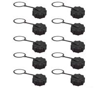Fuel Cap with Breather for Engine, Compatible with TJ27E TJ35E TJ45 TJ53E KBH45 KBL45 Mowers, Replaces OEM 51048-2083 14069-0017, Black Plastic Petrol(10pcs)