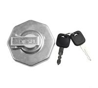 Fuel Cap with Key Compatible with For For ELF For NPR NQR 4HK1 NQR90 NLR85 NMR85 NPR75 NQR75 700P, Replacement for Part Numbers 8-981460