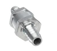 Fuel Check Valve, Way Fuel Line Check Valve Non Return Aluminium Black 1/8" 4mm,1/4" 6mm,5/16" 8mm,3/8" 10mm,1/2" 12mm,9/16(8mm)