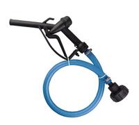 Fuel Dispensing Gun Kit With Braided 1" Hose, Ibc S60X6 Tank Adaptor, Hose Clips, Set