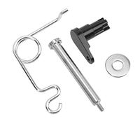 Fuel Door Spring Hinge Kit, Replacement for Mark LT 2006-2014, Gas Tank Fuel Door Spring and Hinge, Aluminum Alloy ABS Material, Easy to Install, Fixes Loose or Non