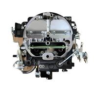 Fuel efficient carburetor Carburetor Carb for 1901R Rochester Quadrajet 4MV for Chevy for Summit Jegs Divorced Choke 1901-GG 4-BBL Replace(Black)
