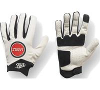 Fuel Endurage Lucky Explorer Motocross Gloves, white/red, size 3XL