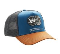 Fuel Motorcycles Logo Cap Brown,Blue Man male