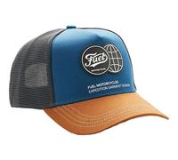 Fuel Expedition Logo Motorcycle Motorbike Cap Navy