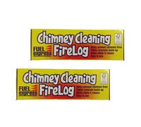 Chimney Cleaning Fire Log - Treats Creosote and Compound Build up - Heats While it Cleans - Free Delivery