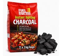 Fuel Express Instant Light Charcoal 2 X 1Kg Bags