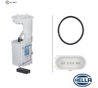 HELLA 8TF 358 302-801 Fuel Feed Unit - 12V - Electric - 4-pin connector - with gasket/seal