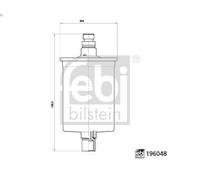 FEBI BILSTEIN 196048 Fuel filter