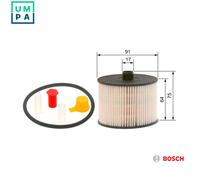 Fuel Filter fits CITROEN C4 GRAND PICASSO Mk1 2.0D 06 to 11 Bosch 190177 1906C0