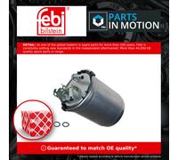 Fuel Filter fits VW POLO 9N 1.9D 01 to 09 6Q0127400H 6Q0127400J VOLKSWAGEN Febi