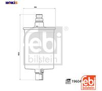 FEBI BILSTEIN 196048 Fuel filter