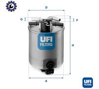 UFI 24.025.01 Fuel Filter