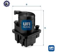 FUEL FILTER 24.088.00 FOR RENAULT CLIO/EURO/III K9K774/764 1.5L 4cyl CLIO III