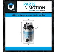 UFI Filters, Fuel Filter 24.095.01 | Replacement Filter, Suitable for Cars, Applicable to Various Models such as Nissan and Renault