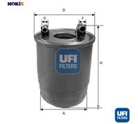 Fuel filter Filter Insert 24.112.00 UFI for MERCEDES-BENZ SPRINTER 3,5-t Bus