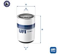 FUEL FILTER 24.138.00 FOR KING LONG VOLVO ISBe5 207 4.5L 4cyl XMQ 8.8L 6cyl XMQ