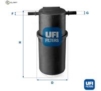 UFI 24.144.00 Fuel filter