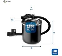 FUEL FILTER 24.149.00 FOR MERCEDES-BENZ OM 651.913 2.1L 4cyl C-CLASS