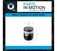 Fuel Filter 24.157.00 UFI 21017305 20879806 21380475 21380479 7420998346 Quality