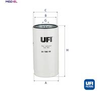 UFI 24.166.00 Fuel filter