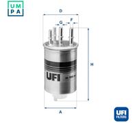 UFI 24.188.00 Fuel filter