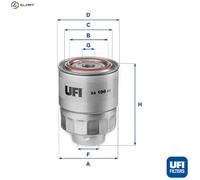 UFI 24.196.00 Fuel filter
