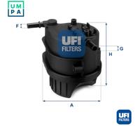 UFI Filters 24.343.00 Diesel Filter