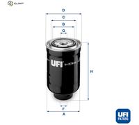 FUEL FILTER 24.374.00 FOR TOYOTA 1KZ-T/TE 3.0L 4cyl LAND CRUISER