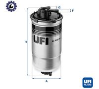 FUEL FILTER 24.428.00 FOR SEAT IBIZA/Mk/III AXR/BMT/ATD 1.9L 4cyl IBIZA III