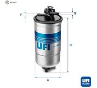 UFI 24.440.00 Fuel Filter
