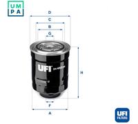 FUEL FILTER 24.452.00 FOR TOYOTA COROLLA/iM/QUEST/ALTIS AURIS/VAN/Hatchback 1.4L