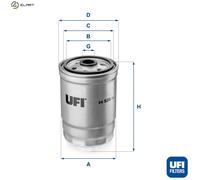 FUEL FILTER 24.528.01 FOR DODGE JEEP WRANGLER/JK/III CHEROKEE LIBERTY/SUV 2.8L