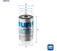 FUEL FILTER 24.H2O.02 FOR FIAT DUCATO/Platform/Chassis/Bus/Van 2.3L 4cyl