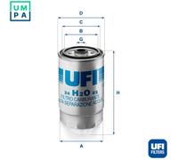 FUEL FILTER 24.H2O.02 FOR FIAT DUCATO/Platform/Chassis/Bus/Van 2.3L 4cyl
