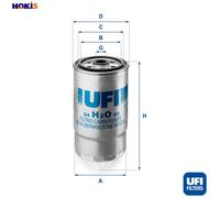 UFI 25.587.00 Oil filter