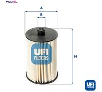 FUEL FILTER 26.018.00 FOR VOLVO S80 XC90/SUV S60 V70/Mk/II D5244T5 2.4L 5cyl