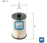 UFI Fuel filter 26.018.00