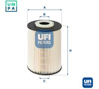 UFI Filters 26.020.00 Diesel Filter