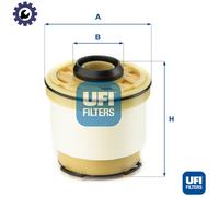 UFI 26.102.00 Fuel filter