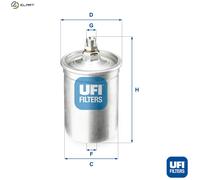 UFI 53.095.00 Pollen filter