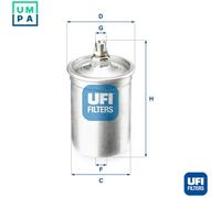 UFI 53.095.00 Pollen filter