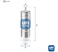 UFI 53.100.00 Pollen filter