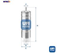 UFI 53.100.00 Pollen filter