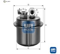 UFI 53.115.00 Pollen filter
