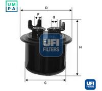 UFI 53.116.00 Pollen filter