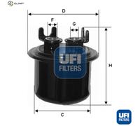 UFI 53.116.00 Pollen filter