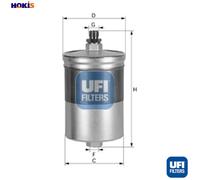 UFI 53.128.00 Pollen filter