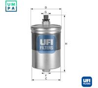 UFI 53.128.00 Pollen filter